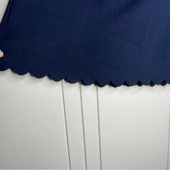 Banana Republic Blue Scallop Hem skirt - Picture 6 of 8